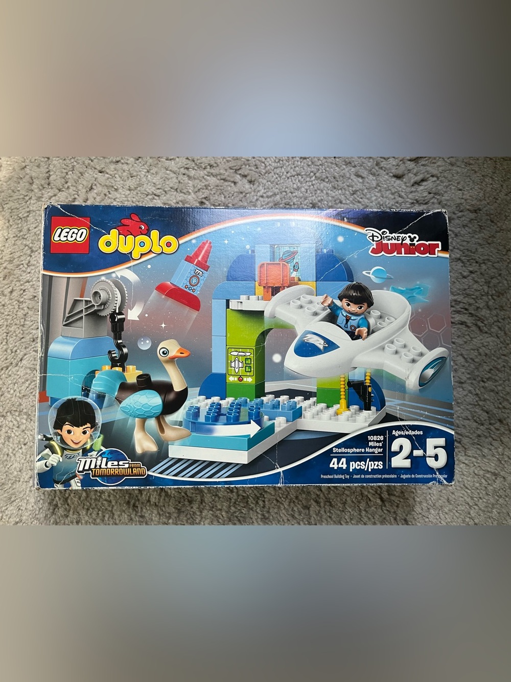 Legos Disney Junior Duplos-Miles’ from Tomorrowland Stelloshere Hangar